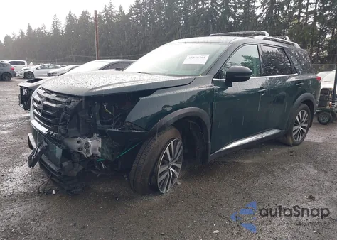 2022 Nissan Pathfinder Platinum 4Wd z USA, uszkodzony, nr VIN 5N1DR3DK8NC227751